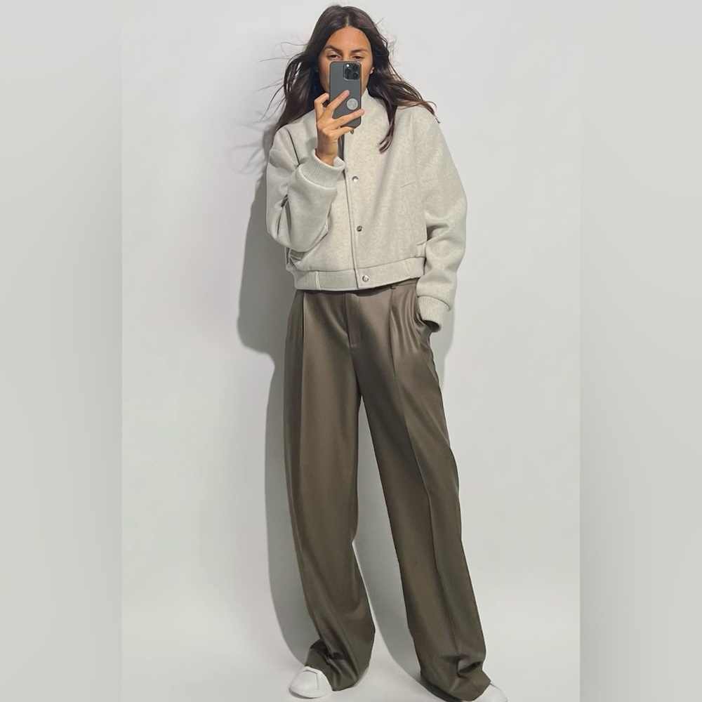 ZARA Soft Bomber Jacket